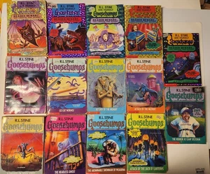 Lot of 14 Assorted Goosebumps Books R.L. Stine Collection Pre-Owned Great Value - Imagen 1 de 15