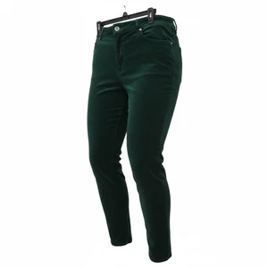 Torrid Bombshell Skinny Corduroy Pants Women’s Size 26R 44W 26L Green NWT New! - Picture 1 of 12
