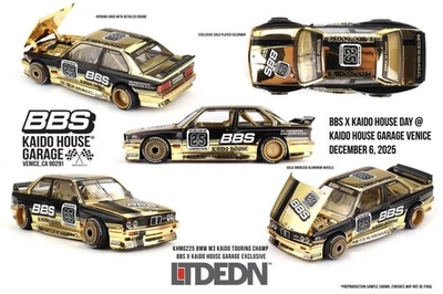 Kaido House LTDEDN BBS BMW M3 TOURING CHAMP FIRMADO POR JUN IMAI Y SELLADO Foto 1 de 2