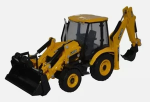 OXFORD DIECAST, Tractopelle JCB 3CX éco, échelle 1/76, OXF763CX004 - Picture 1 of 1