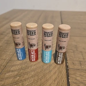 4 Dr. Squatch Lippenbalsam Vanille Bourbon Coconut Cove Wild Watermelon Original 0,25 - Bild 1 von 1