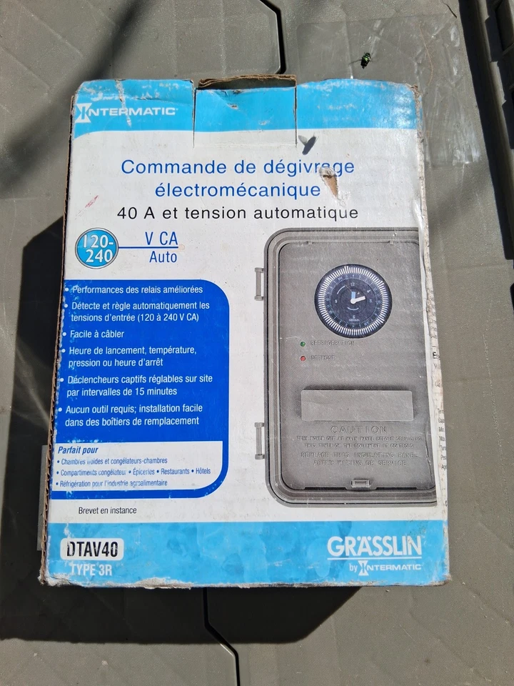 Intermatic Grässlin GM40AV Electromechanical Time Switch - Image 1 of 3