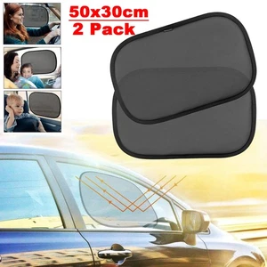 2x Sonnenschutz Auto Sonnenblende Universal Seitenscheiben Kinder UV Schutz DHL - Bild 1 von 12