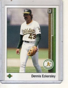 1989 Upper Deck - Dennis Eckersley #289 - Bild 1 von 2