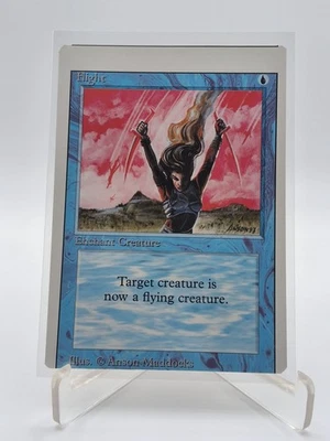 FLIGHT 1994 REVISED EDITION Magic: The Gathering FACTORY ERROR vintage MINT - Image 1 of 3