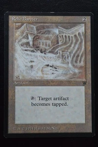 Magic The Gathering MTG RELIC BARRIER Legends LP Lightly Played - Picture 1 of 2