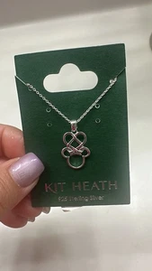 ^New Kit Heath Disney Minnie Mouse pretzel Epcot necklace - Picture 1 of 1
