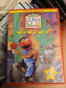 Sesame Street Elmos World Wild Wild West DVD Special Edition Rare Travis Tritt - Imagen 1 de 3