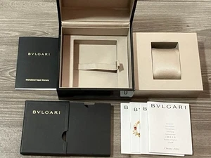 Bvlgari watch case box booklet used from Japan - Picture 1 of 4