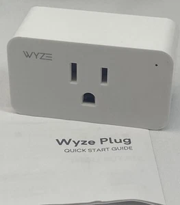 Wyze Plug, 2.4GHz WiFi Smart Plug, Hub Richiesto (NON INCLUSO) Bianco - Foto 1 di 2
