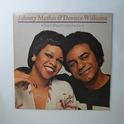 Johnny Mathis & Deniece Williams – That’s What Friends Are For LP VTG - Image 1 of 4