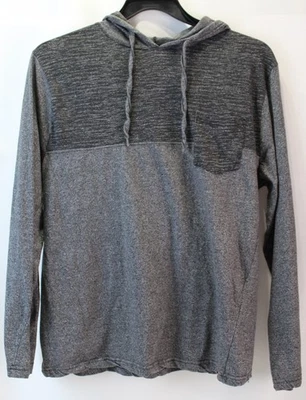 Airwalk Men's Lightweight Pullover Hoodie. Size M. Gray/Black Long Sleeve - Image 1 of 4