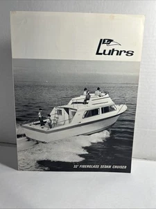 1970 HENRY LUHRS SEA SKIFFS INC. BOATING 32’ FIBERGLASS FLYBRIDGE SEDAN + $ List - Picture 1 of 15