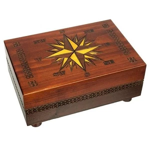 Cartography Secret Holzpuzzle Box - Bild 1 von 1