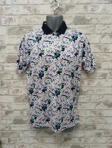 Puma X Arnold Palmer Mens Shirt Small Polo Pink Floral Golf Performance ,Smart - Picture 1 of 11