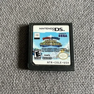 Mario & Sonic at the Olympic Winter Games (Nintendo DS, 2009) - Cart Only - Picture 1 of 2