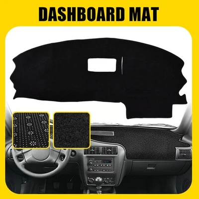 Tapete de tablero negro para Chevrolet Cavalier 1995-03 2004 2005 Foto 1 de 4