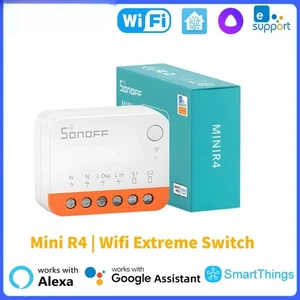 Interruptor Wifi Extreme Mini R4 EWeLink Control Remoto Interruptores Inteligentes Hogar Inteligente - Imagen 1 de 25