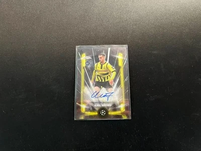 2024-25 Topps Chrome UCC Soccer Black Lazer Autograph #BLA-KW Kjell Wätjen RC -2 - Image 1 of 2