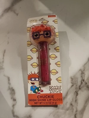 Nickelodeon Funko Pop Rugrats’ Chuckie Pink Shimmer High Shine Lip Gloss - New - Image 1 of 4