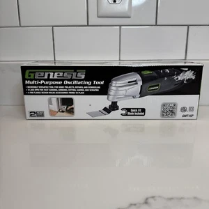 Genesis Oscillating Tool Multi Purpose Sander Saw Cutter Gmt15p - Picture 1 of 9