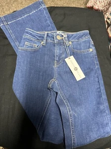 Heels And Jeans Size 23 Blue Bottoms Flare Out! Super Cute! - Picture 1 of 4