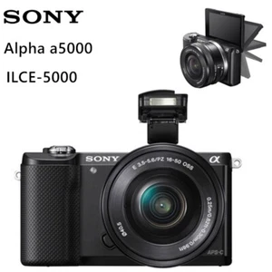 Sony Alpha a5000 ILCE-5000 20.1 MP Mirrorless Camera with Lens Tested English - Picture 1 of 8