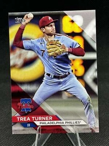 Trea Turner 2024 Topps Flagship Collection #87 Philadelphia Phillies - Imagen 1 de 2
