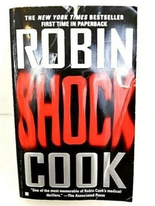 Robin Cook Book Shock 2001 The New York Times Best Seller Paperback IN STOCK - Picture 1 of 4