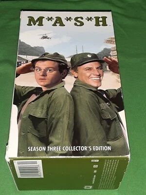 M*A*S*H* Season 3 Collector's Edition VHS 3 Tape Set War T.V. Comedy - Image 1 of 4