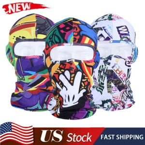 Máscara facial completa de pasamontañas protección UV esquí capucha solar máscara táctica para hombres mujeres - Imagen 1 de 27