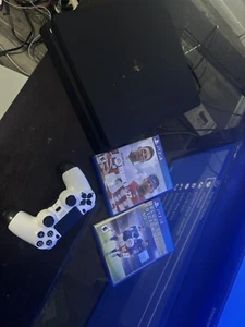 Sony PlayStation 4 Slim (PS4 Slim) 1TB Black Console Works Great Read Descriptio - Picture 1 of 7