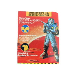 Starcom Bob Anders filecard Battlecrane Pilot - Picture 1 of 2