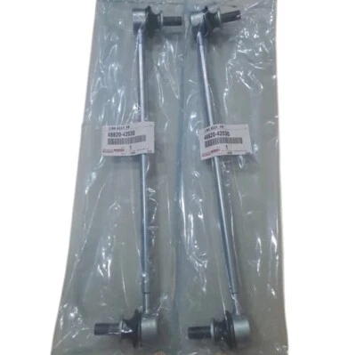 Juego de 2 piezas estabilizador de barra delantera para extremo de enlace de barra estabilizadora Toyota RAV4 48820-42030 Foto 1 de 4