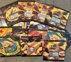 Set quarti di dollaro USA Mint P&D Zecche **25 set statali** - Foto 1 di 4