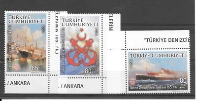 Turkey 2008 165th Anniversary Maritime Mint Never Hinged ** - Image 1 of 2