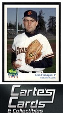 Dan Flanagan 1992 Classic Best San Jose Giants #12  San Francisco