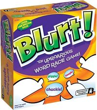 Blurt The Uproarious Word Race Game Ages 7 & Up 3-12 Players Factory Sealed