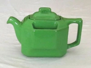 Hall T-Ball Green Teapot Made for Bacharach - Picture 1 of 4