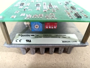 SCHNEIDER ELECTRIC D900.51 Rev. 10 Stepper Drive Card 3 Phase 130VDC/4A - Picture 1 of 7