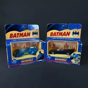 Corgi BATMAN 1990's & 1960’s Batmobiles 1:43 DC Comics style model - Picture 1 of 7