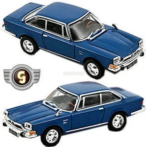 Glas V8 Coupe 1966-68 Gran-Tourismo-Coupe blau blue metallic 1:87 Norev - Bild 1 von 3