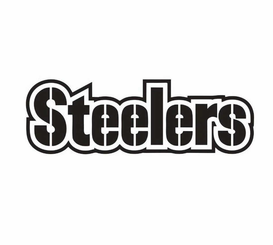 Pittsburgh Steelers Football NFL Vinyl Die Cut Car Decal Sticker FREE SHIPPING - Image 1 of 1