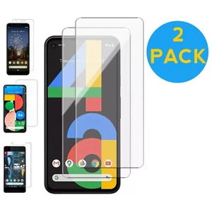 Tempered glass Screen Protector For Google Pixel 6 5 4a 3 2 XL Protection Guard - Picture 1 of 3