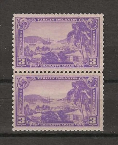 USA 1937 Sc# 802 Virgin Islands Charlotte Amalie Paar MNH - Bild 1 von 1