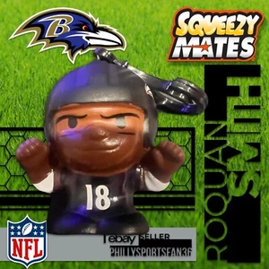 Roquan Smith Baltimore Ravens SqueezyMates - NFL Series 6 (2023) Keychain New - Picture 1 of 2