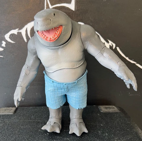 KING SHARK BAF COMPLETE • McFARLANE TOYS • SUICIDE SQUAD Cover