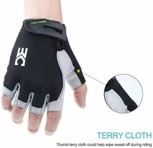Fahrrad Radfahren Gel Halbfinger Handschuhe kurzer Finger Outdoor Sport Handschuhe - Bild 1 von 6