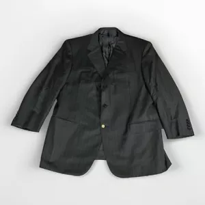 Brioni Blazer Men’s 46R Black Nomentano Wool Made In Italy Suit Jacket Coat - Picture 1 of 18