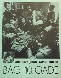 Across 110th Street Anthony Quinn Yaphet Kotto Vintage 1972 Danish Movie Program - Bild 1 von 3